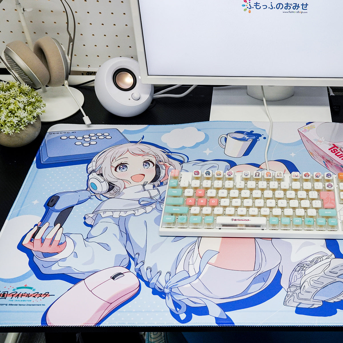 ふもコレ × 学園アイドルマスター ゲーミングマウスパッド 葛城