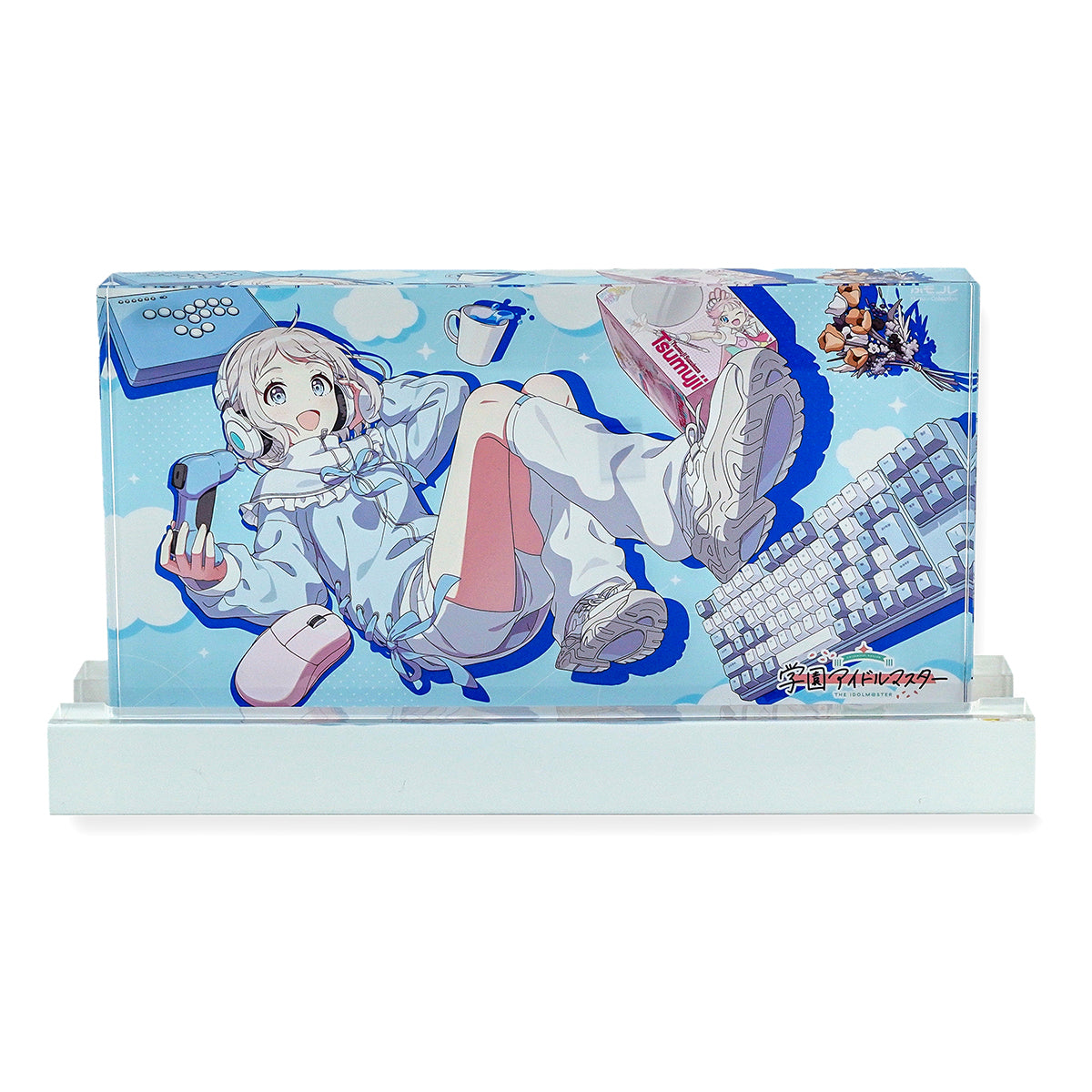 ふもコレ × 学園アイドルマスター LEDスタンド付きアクリルブロック