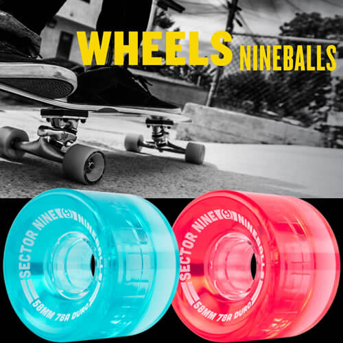 セクターナインウィール ナインボールズ 78a 58mm レッド / Sector 9