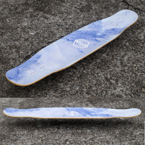 トラベロールロングボード マーブル43パープル フリースタイル