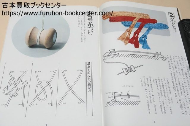 美しい組ひも・せいじゅ工芸学院等組紐の本をお譲りいただきました