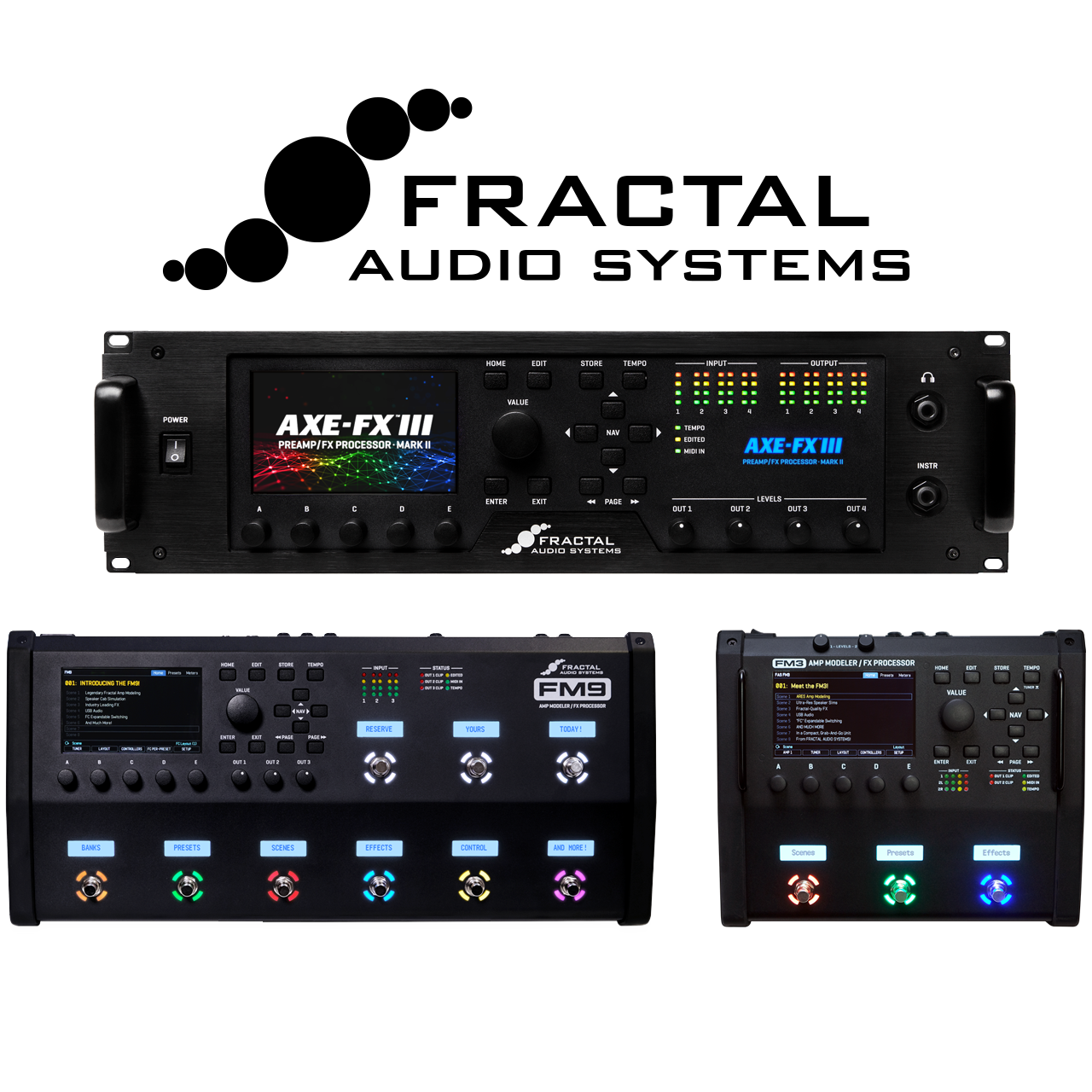 The Modern Family - Amp Modeler Effects Processor Products