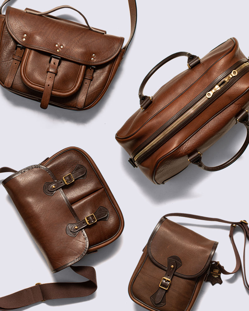 美しい経年変化が魅力の”サファリレザー“ラゲッジ。 | FRAME フレーム公式