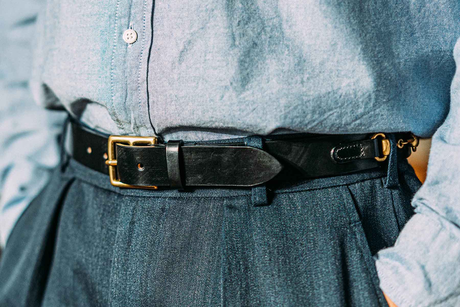 LEATHER BELT COLLECTION | FRAME フレーム公式