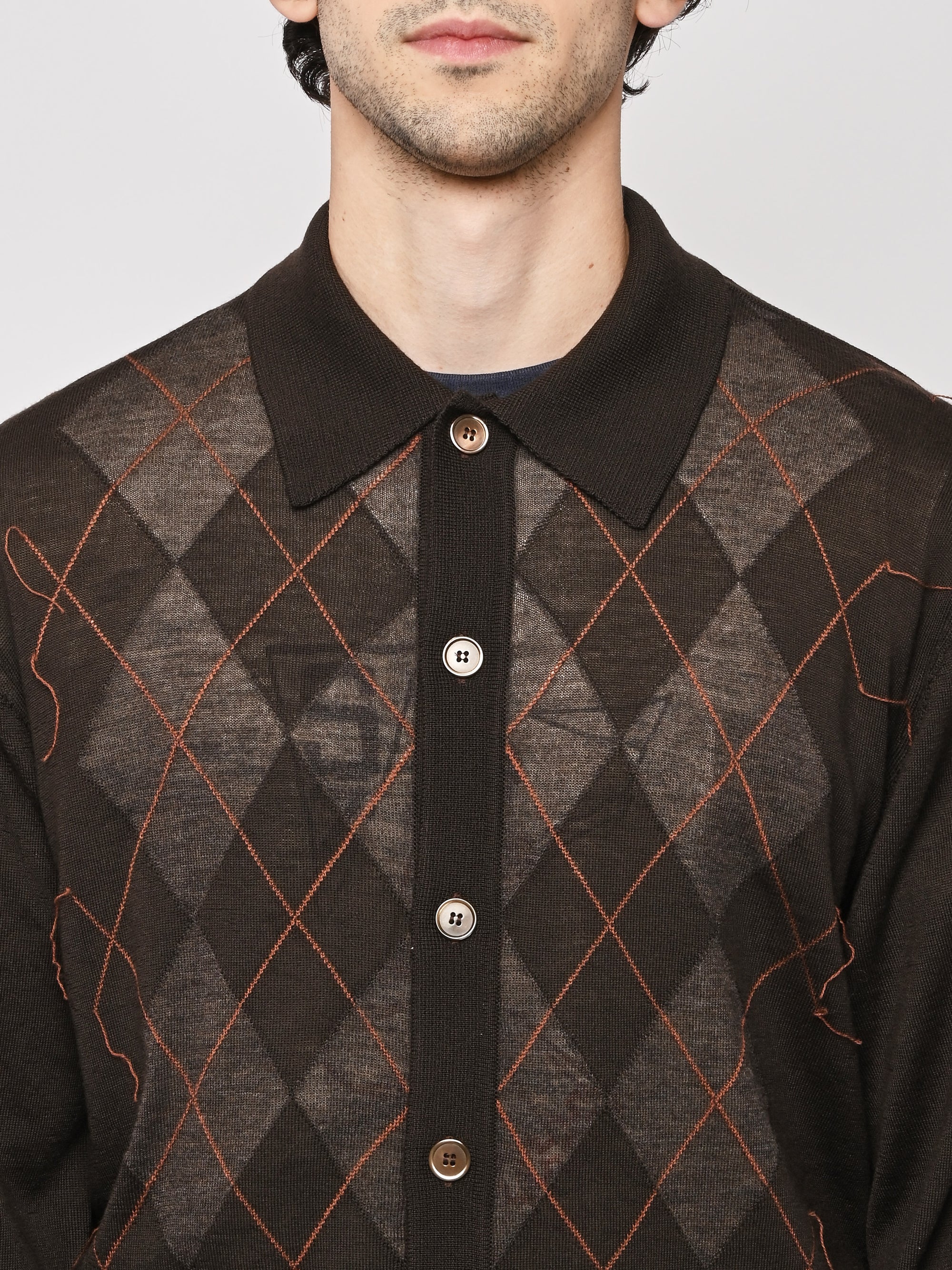 Our Legacy - Pub Argyle Fine Wool Evening Polo – Frances May