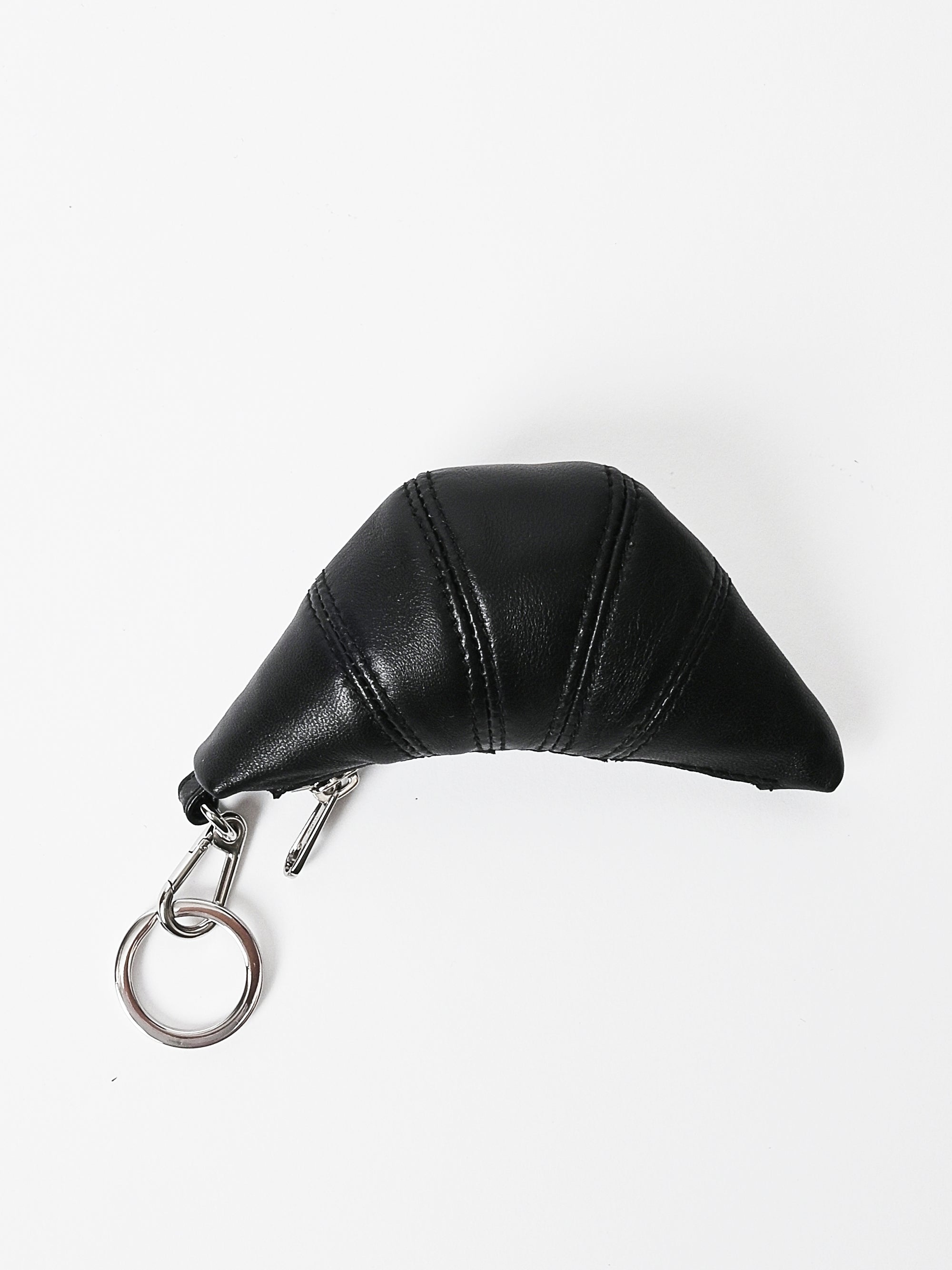 LEMAIRE - Black Mini Croissant Keyring – Frances May