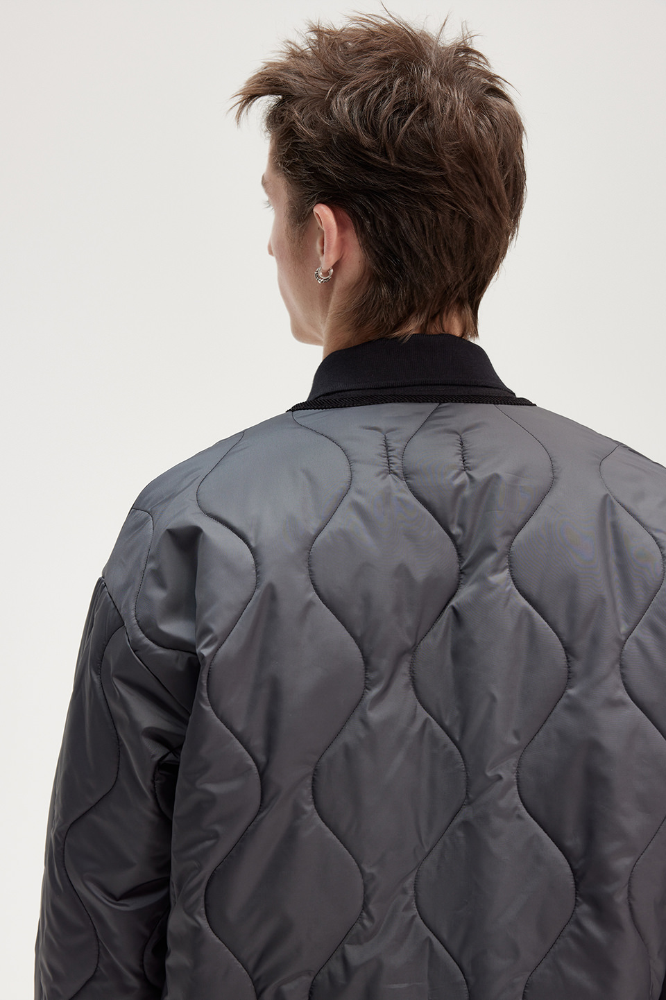 Lavenham Quilted Liner Jacket(S 102：BLACK): | FRED PERRY JAPAN