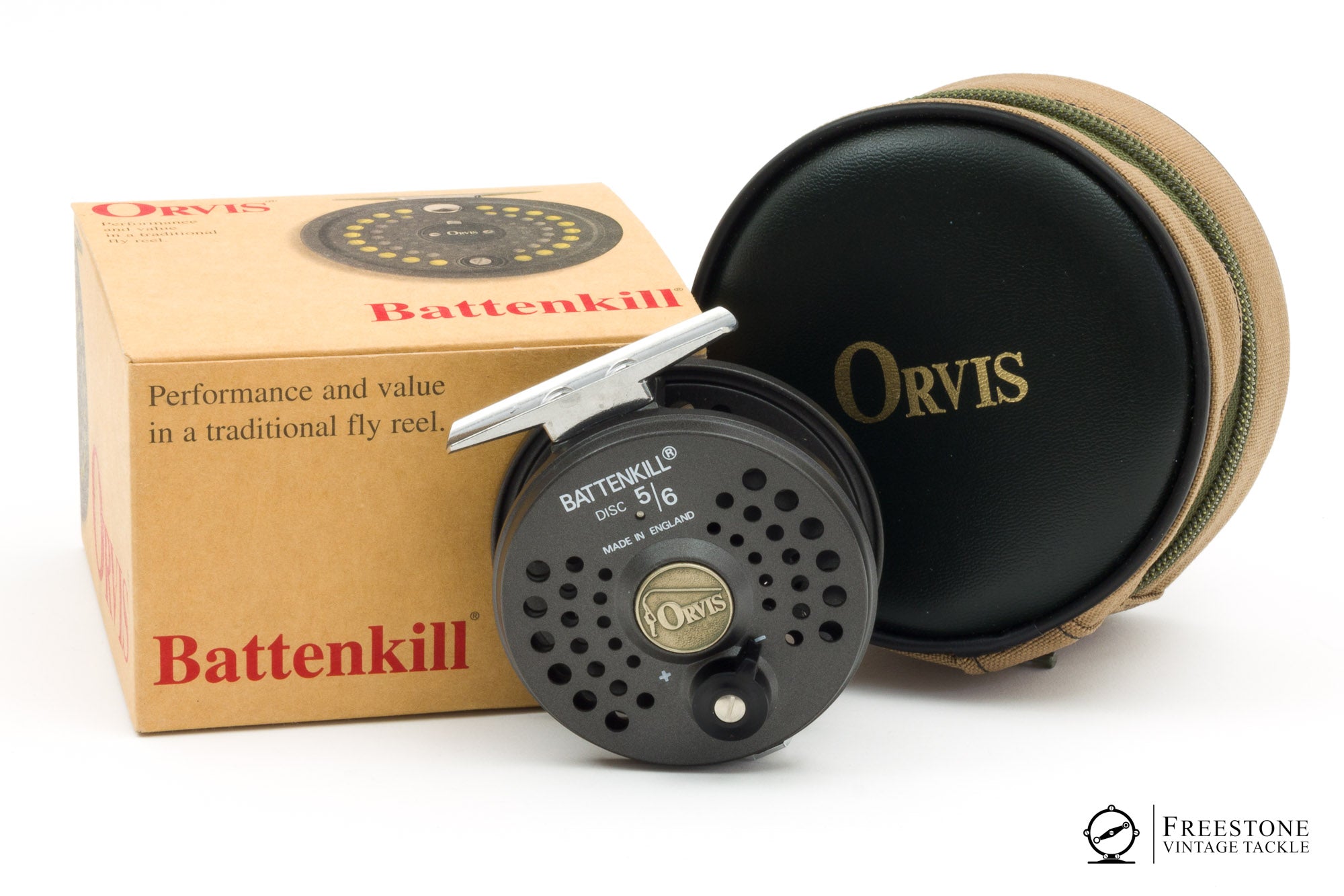 Orvis - Battenkill Disc 5/6 Fly Reel - Freestone Vintage Tackle