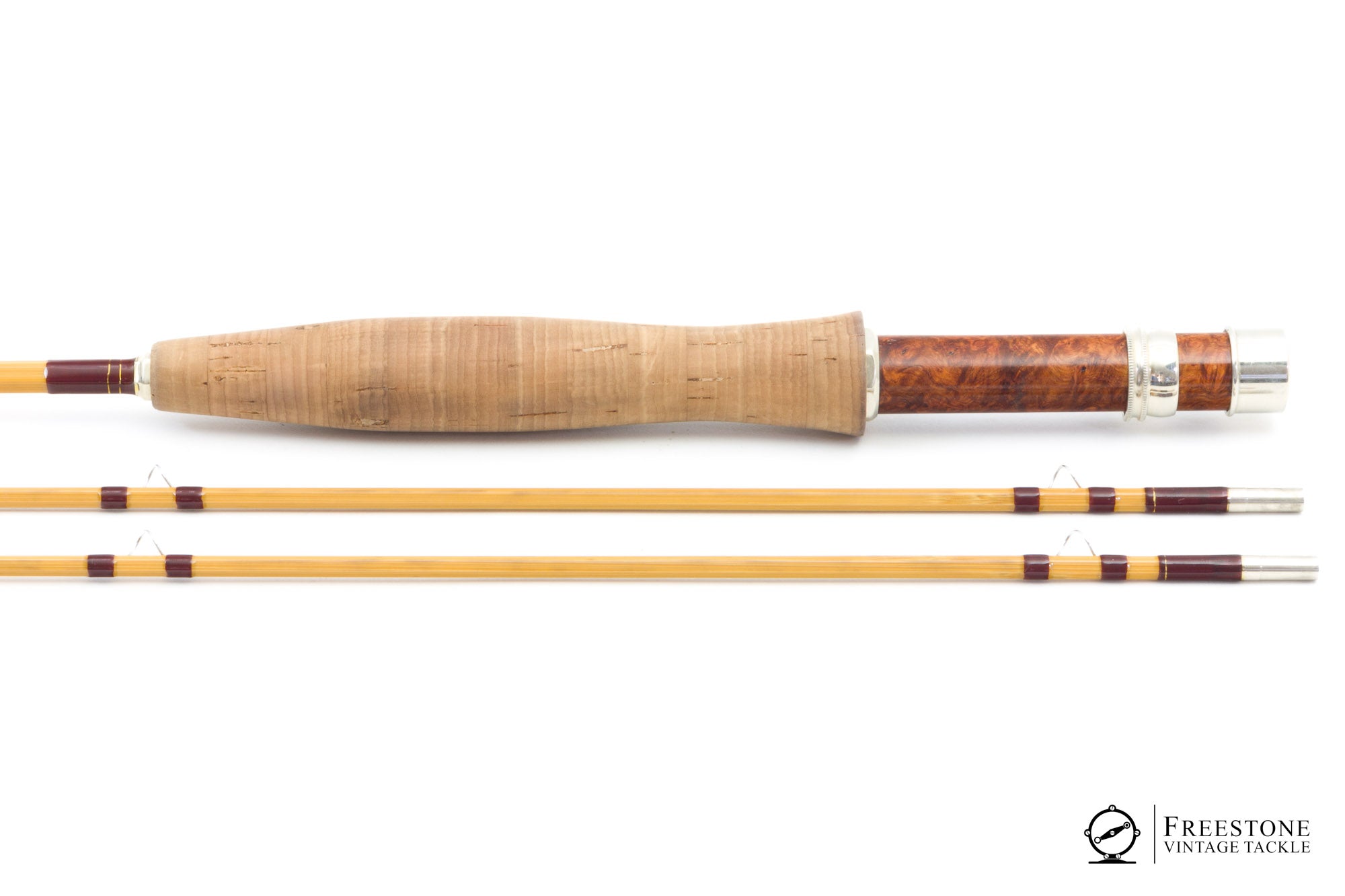 Tom Morgan Rodsmiths - 7' 2/2 3wt Bamboo Rod - Freestone Vintage