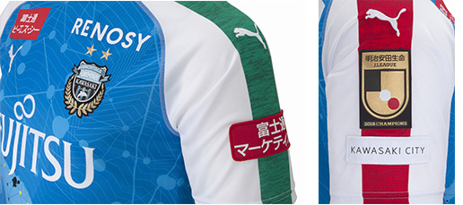 2019リミテッドユニフォーム（川崎市市制95周年記念デザイン）着用と