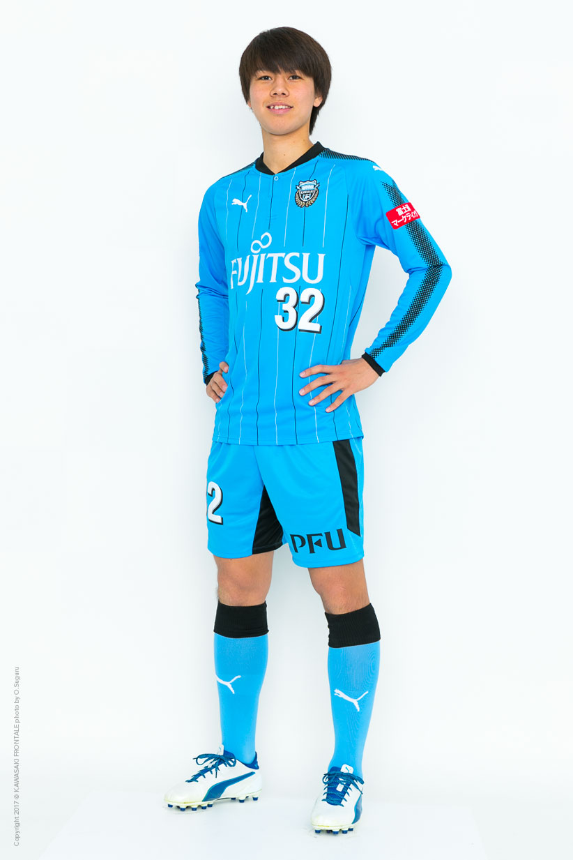 MF32／田中碧選手 | 選手・スタッフプロフィール2017 : KAWASAKI FRONTALE