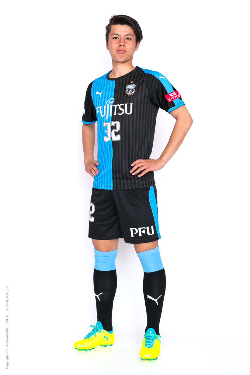 MF32/田中碧選手 | 選手・スタッフプロフィール2018 : KAWASAKI FRONTALE
