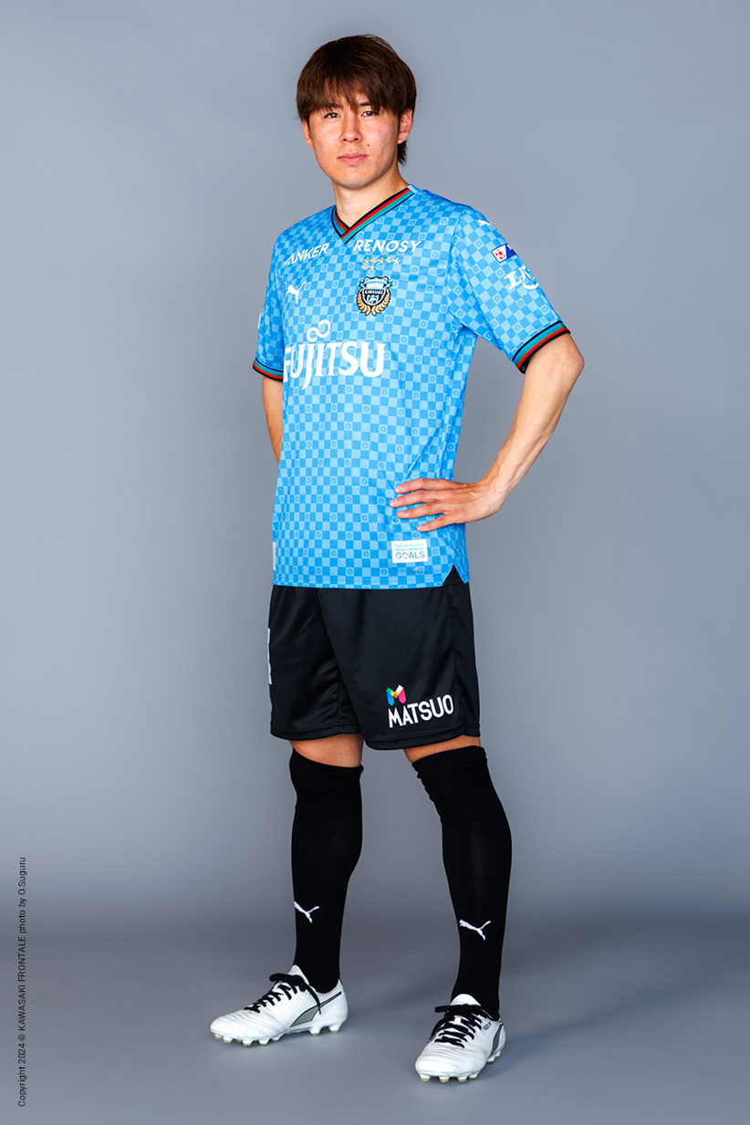 MF14/脇坂 泰斗選手 | 選手・スタッフプロフィール2024 : KAWASAKI