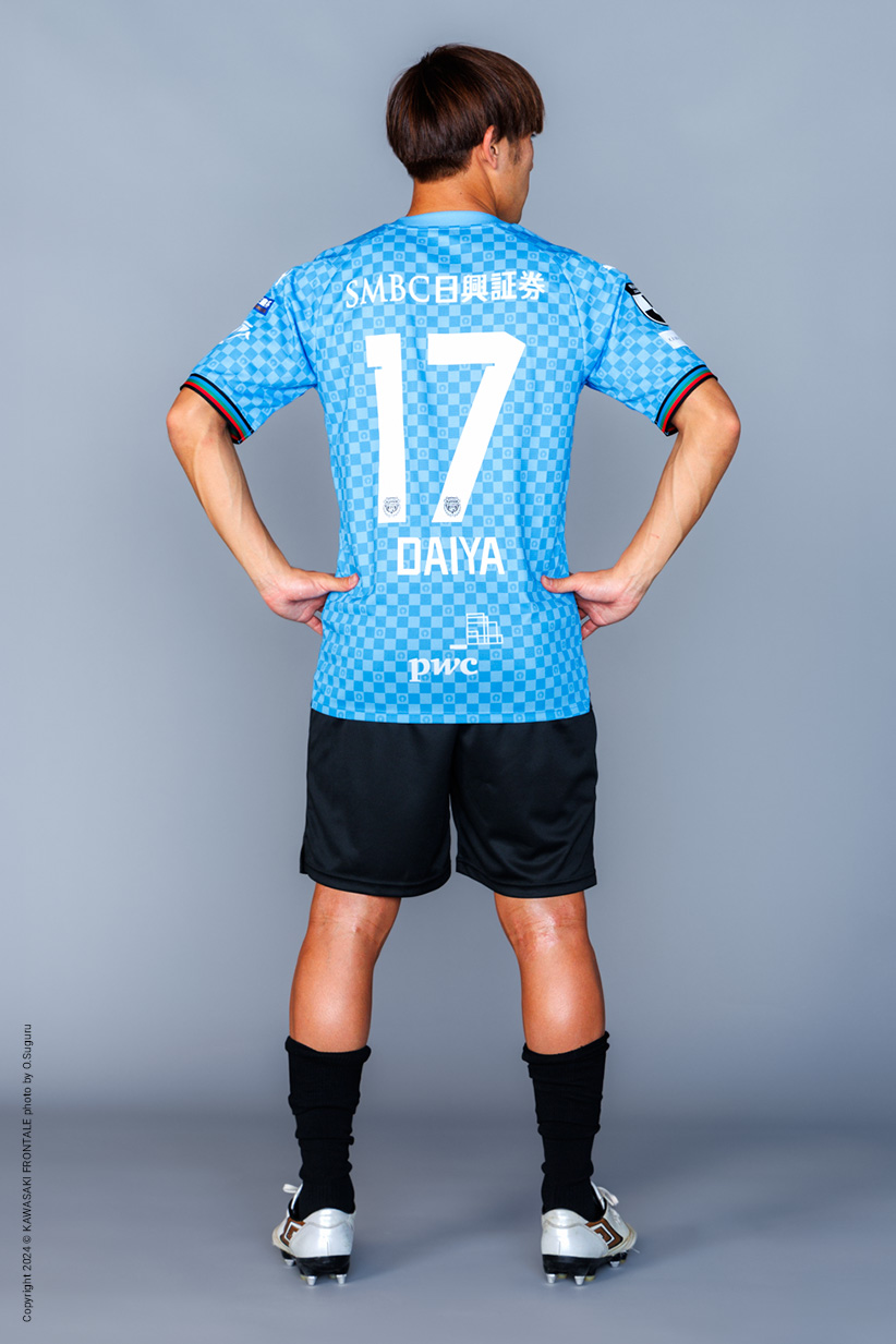FW17/遠野 大弥選手 | 選手・スタッフプロフィール2024 : KAWASAKI