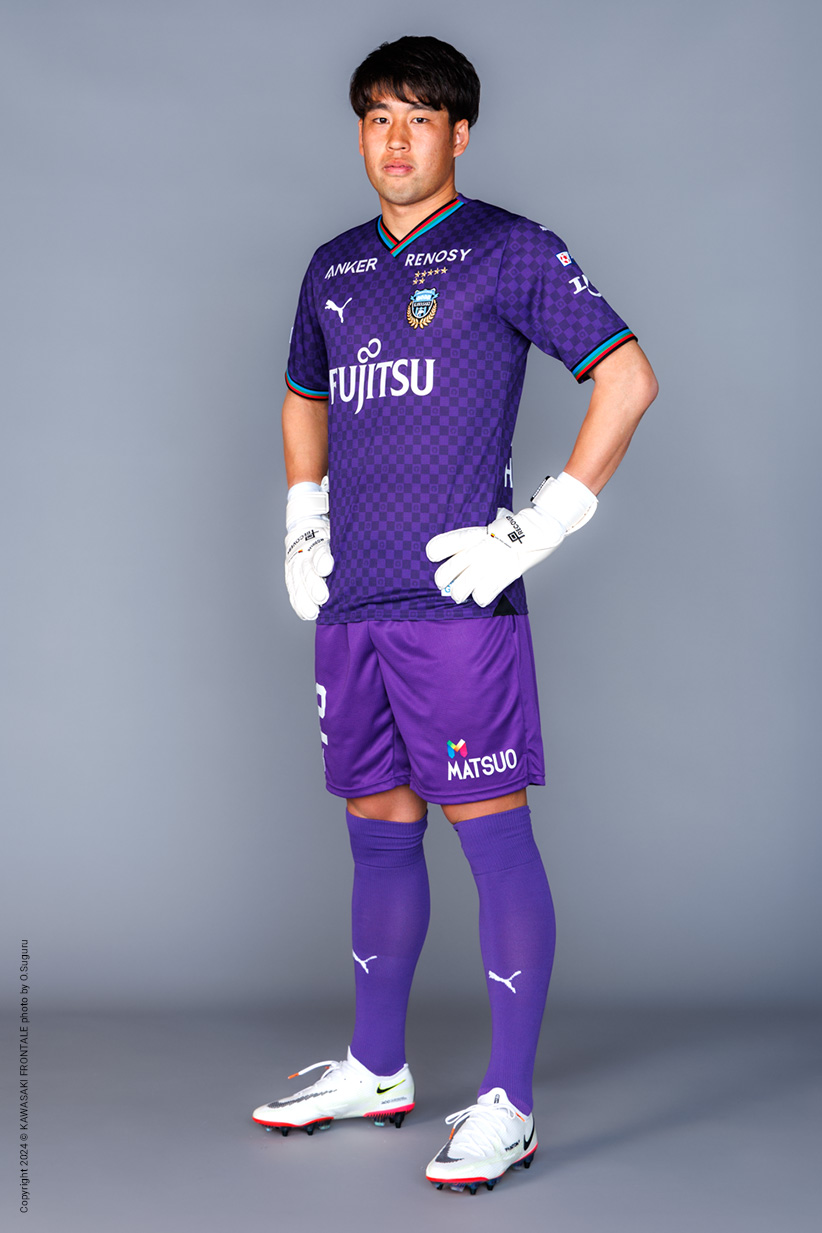 GK22/早坂 勇希選手 | 選手・スタッフプロフィール2024 : KAWASAKI