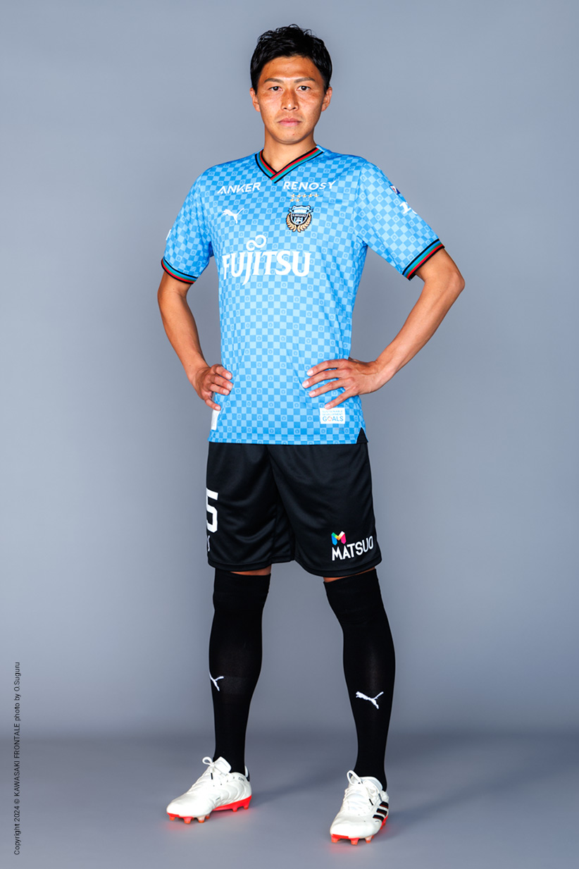 DF35/丸山 祐市選手 | 選手・スタッフプロフィール2024 : KAWASAKI