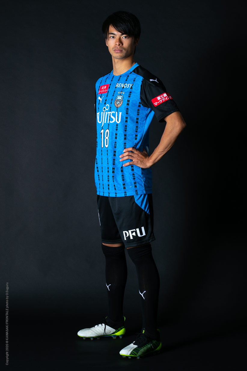 MF18/三笘 薫選手 | 選手・スタッフプロフィール2020 : KAWASAKI FRONTALE