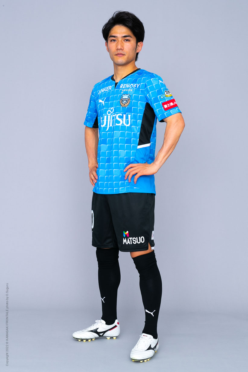 MF10/大島 僚太選手 | 選手・スタッフプロフィール2022 : KAWASAKI