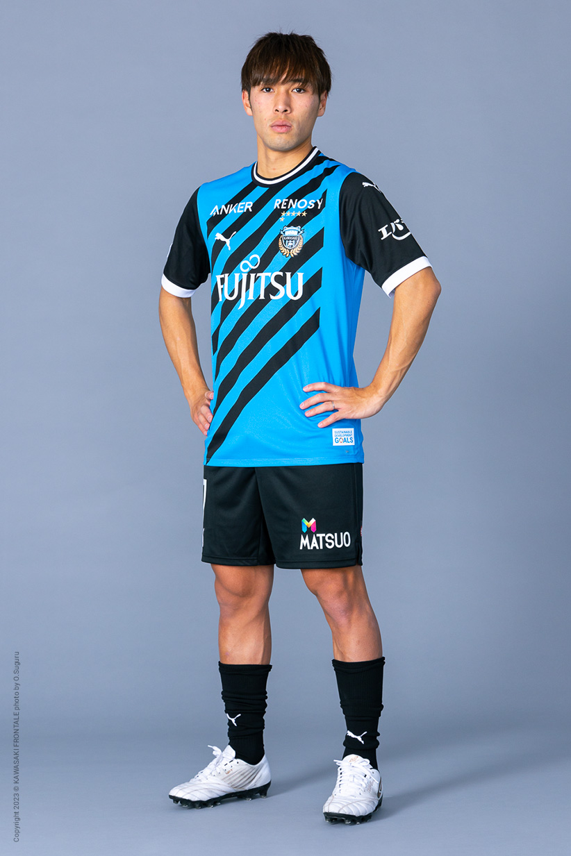FW17/遠野 大弥選手 | 選手・スタッフプロフィール2023 : KAWASAKI