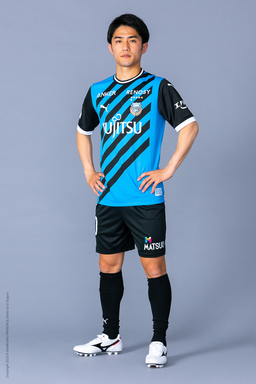 MF10/大島 僚太選手 | 選手・スタッフプロフィール2023 : KAWASAKI