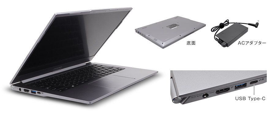 Windowsノート本体 FRONTIER FRNL2200P/A Pentium5405U 256GB FRONTIER