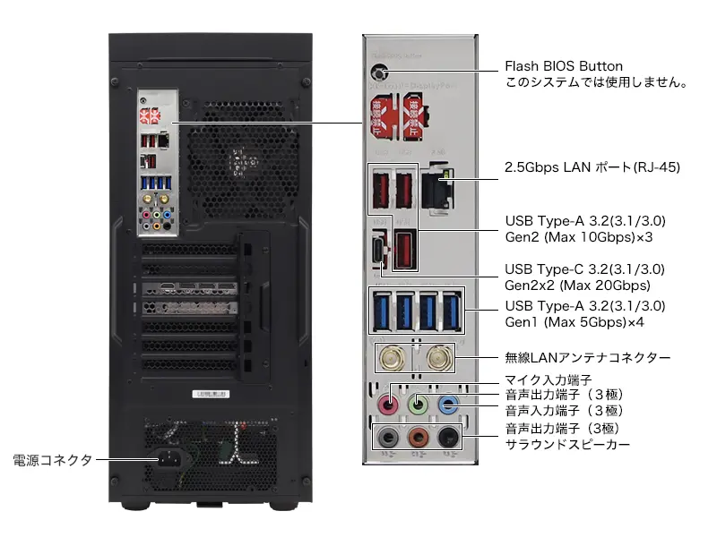 BTOパソコン通販のFRONTIERCR-B650シリーズ: 直販