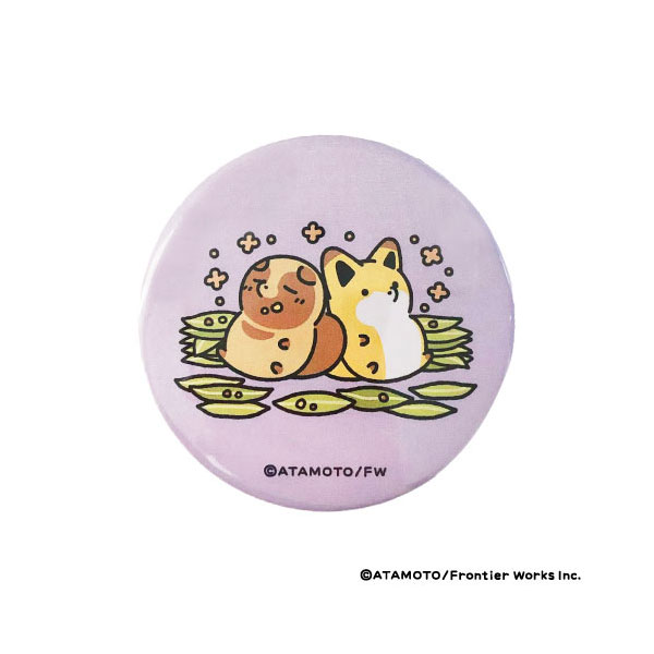 缶バッジ（全3種） — 「タヌキとキツネ」公式サイト