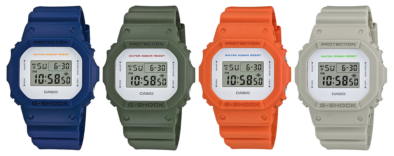 G-Shock DW-5600M, GW-M5610MD and Baby-G BGD-5000MD - G-Central G