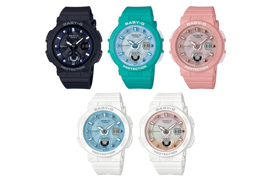 Baby-G BGA-250 Analog-Digital Beach Style Series - G-Central G