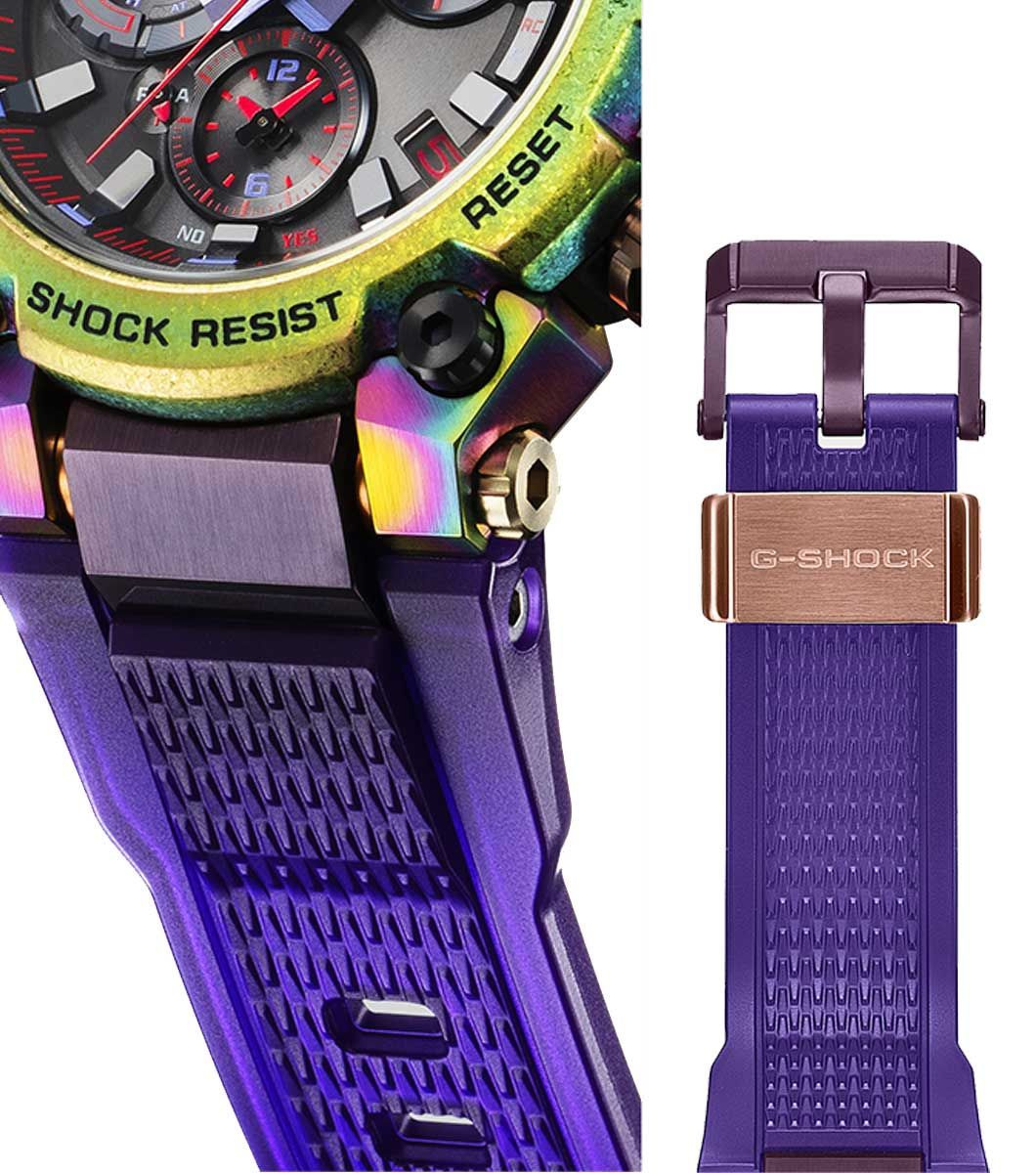 G-Shock MTG-B3000PRB-1A Aurora Oval with Recrystallized Steel