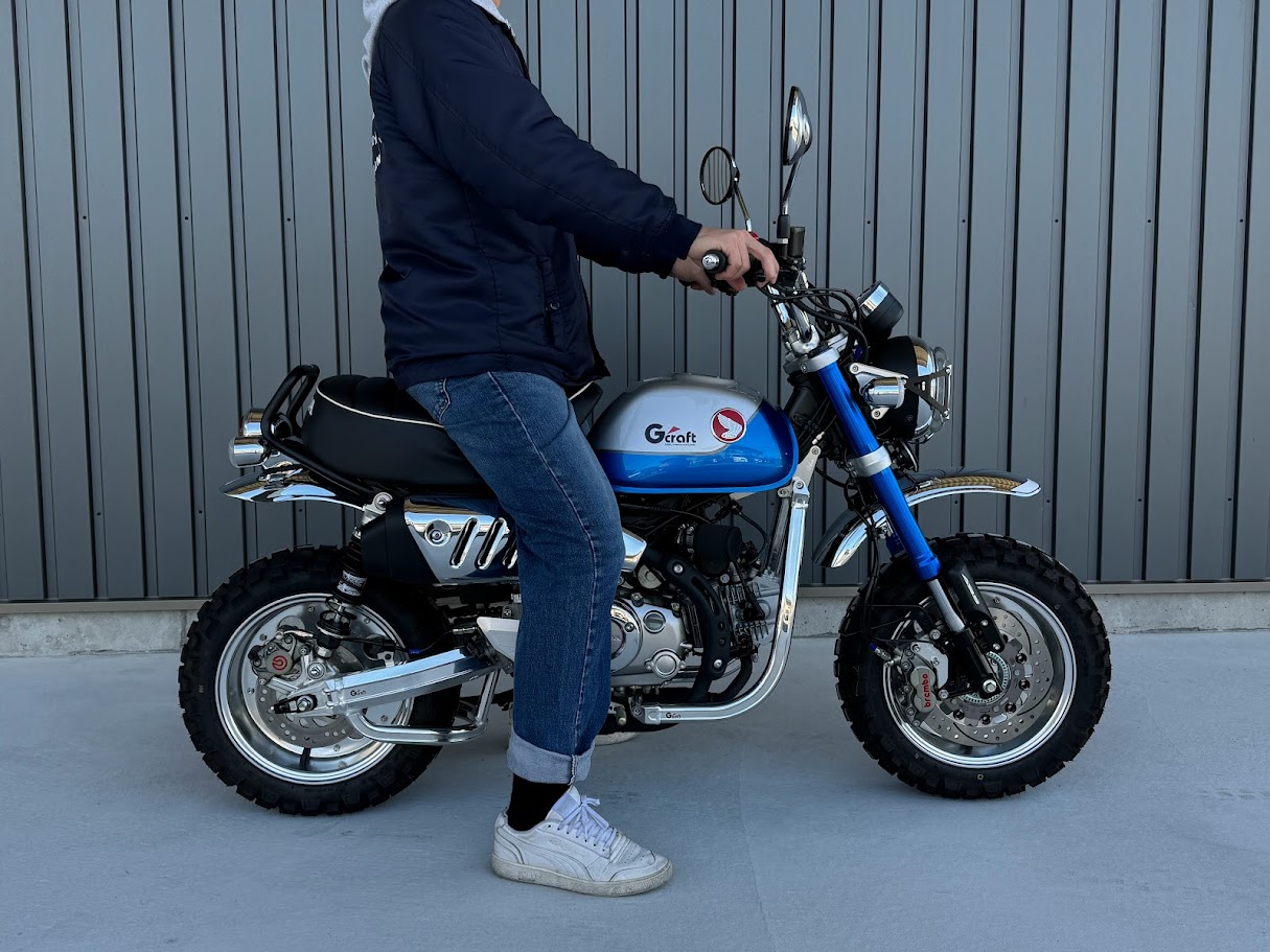 モンキー125カスタムシートの紹介 | Gクラフトオンライン Gcraft