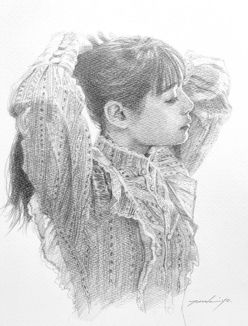 ━鉛筆画の魅力━ 小野月世 人物画素描展 Ono Tsukiyo Solo Exhibition
