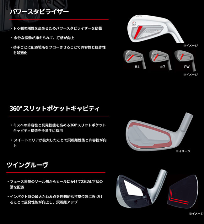 ブリヂストンゴルフ TOURB 202CBP アイアン - ジーワンゴルフ