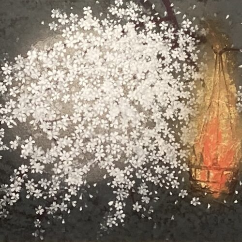 松村公嗣『夜桜』 - ギャラリーシーズ
