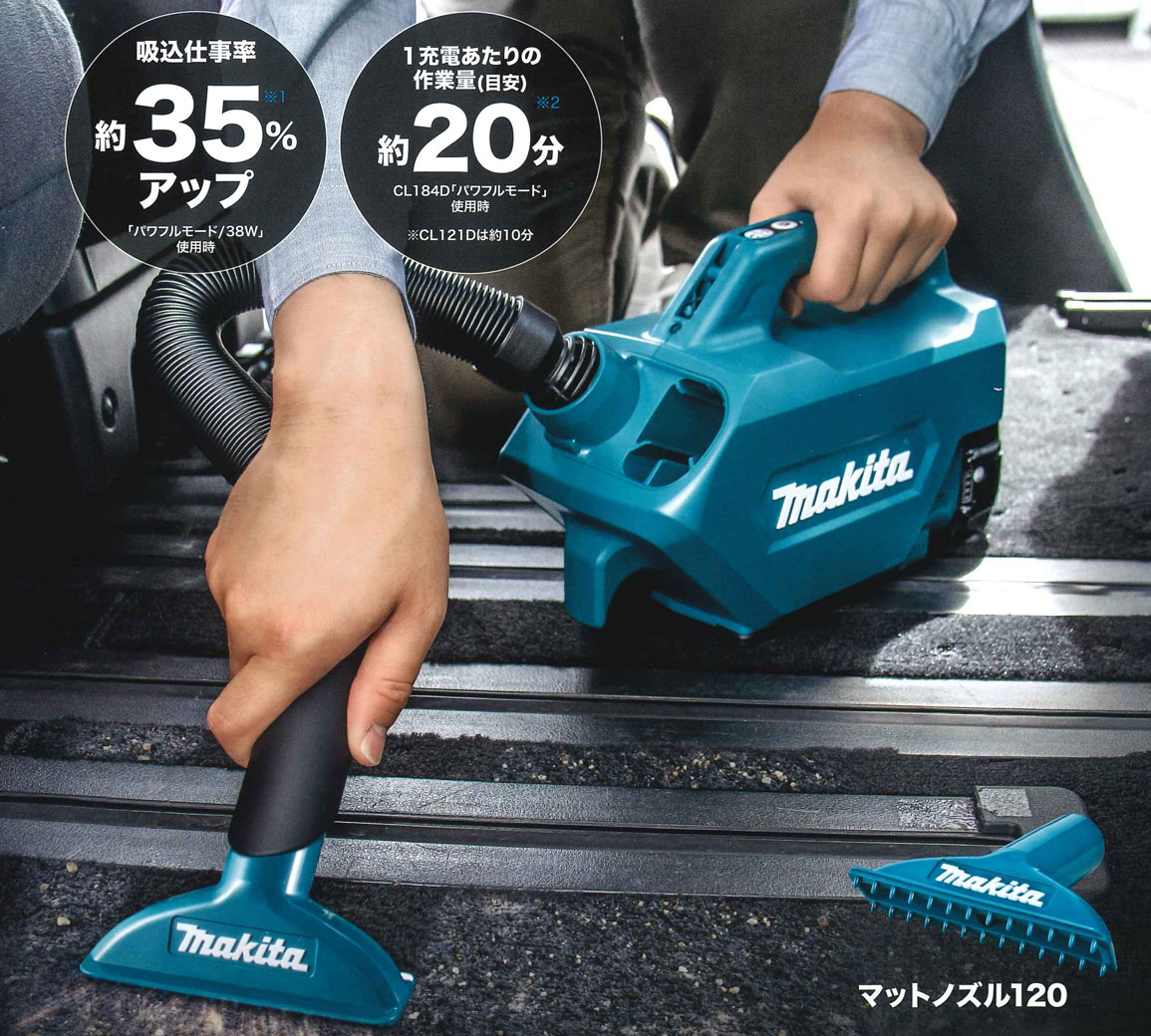 マキタ 充電式ハンドクリーナ CL184DZ 18V対応（本体のみ・ソフト