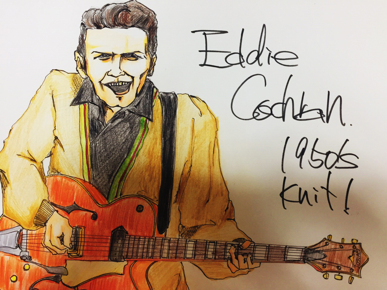 ロックンロール草創期・50年代のニットファッション～エディコクラン