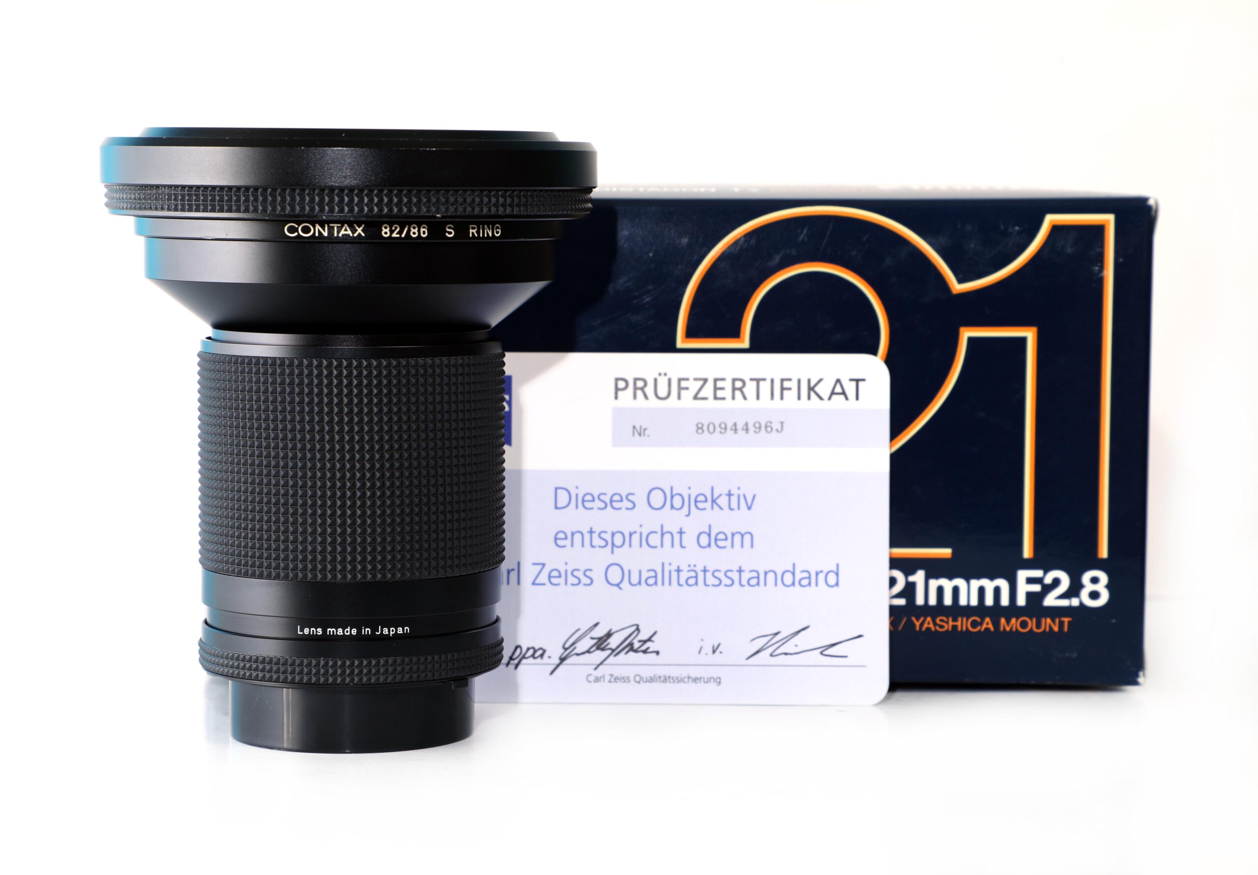CONTAX Carl Zeiss Distagon T* 21mm F2.8 MMJ - 新潟県で中古カメラ