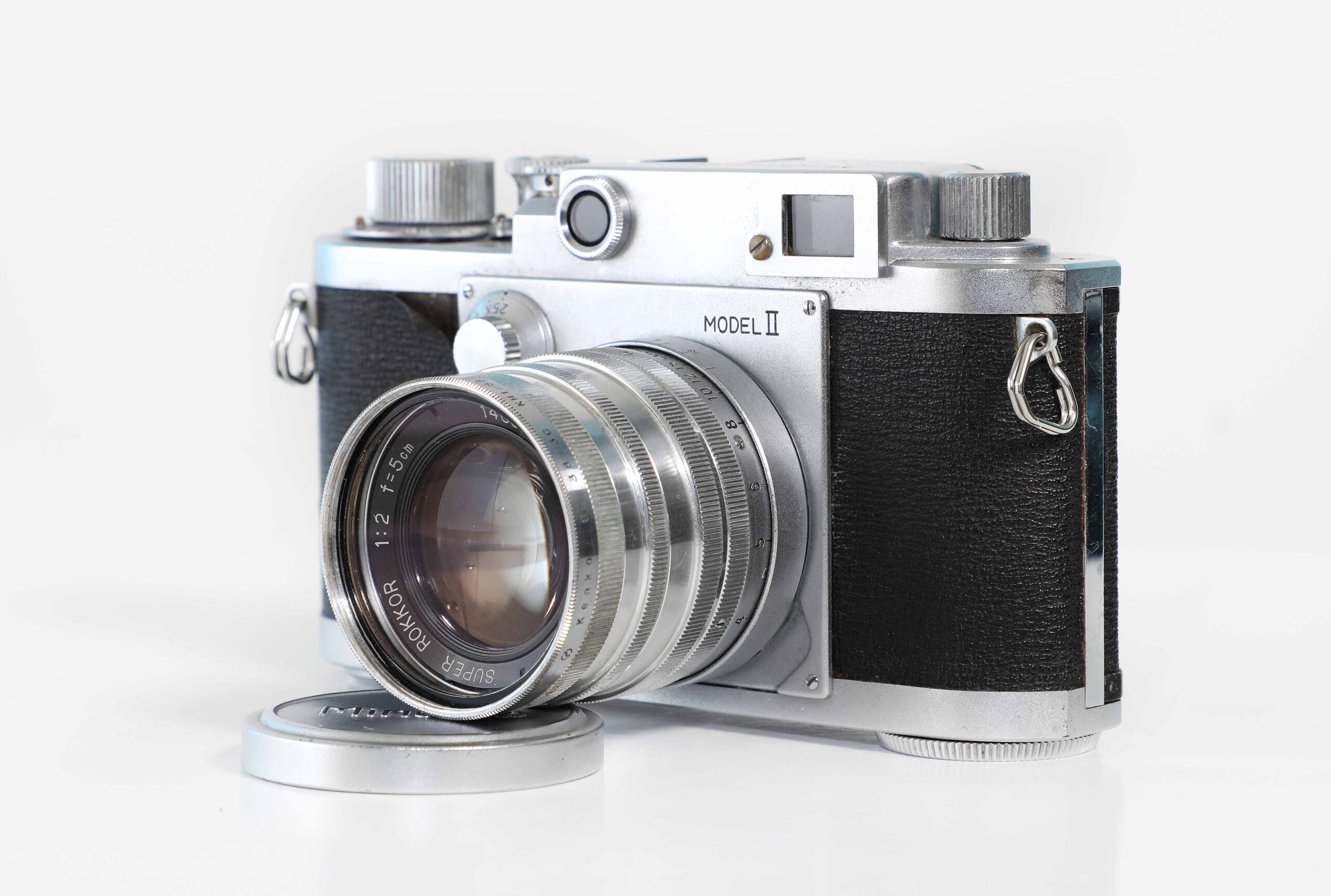 MINOLTA-35 MODEL II SUPER ROKKOR 5cm F2 - 新潟県で中古カメラ・中古