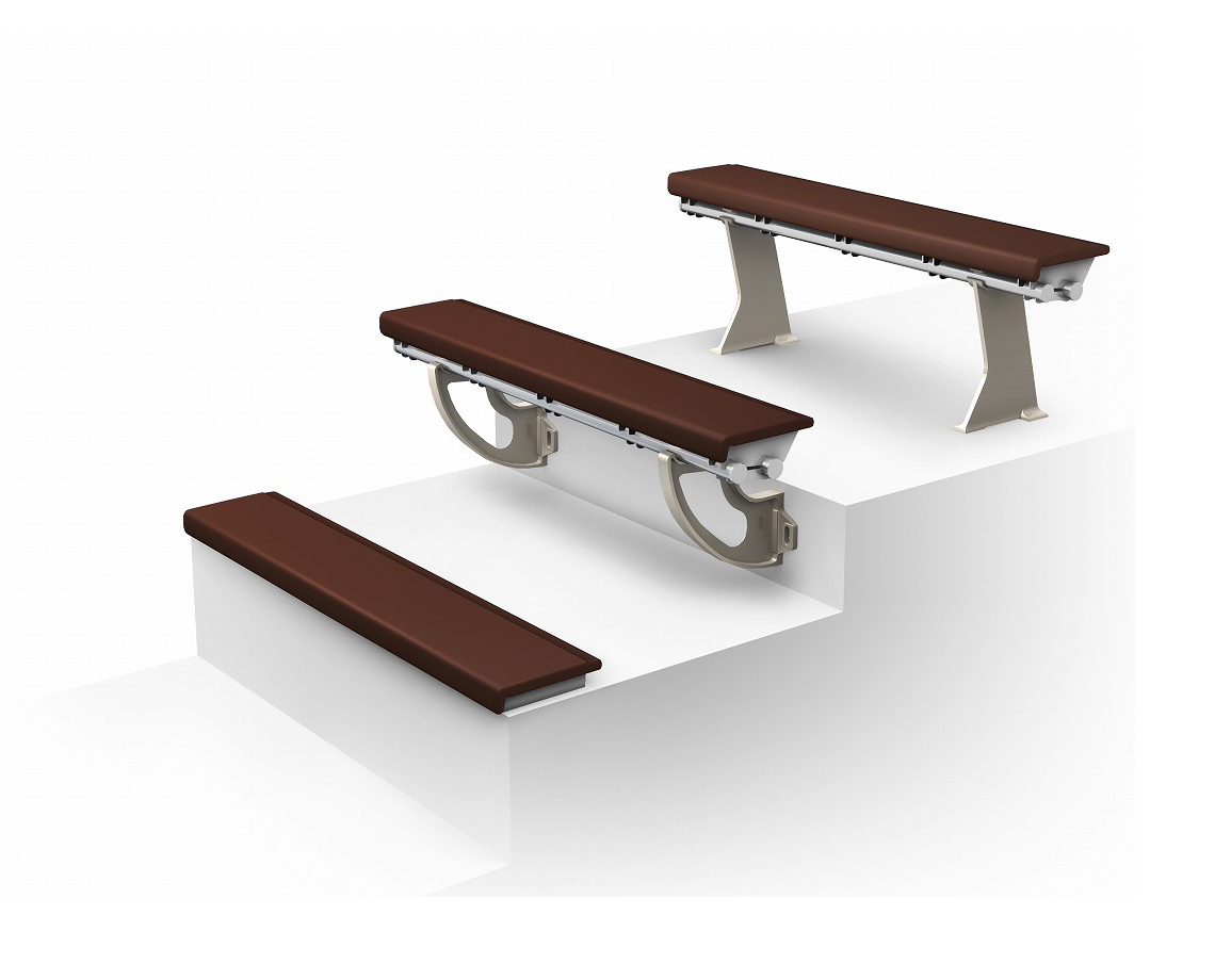 ブロー成形スタジアムシート（長ベンチ）BLM-3600シリーズ｜コトブキ