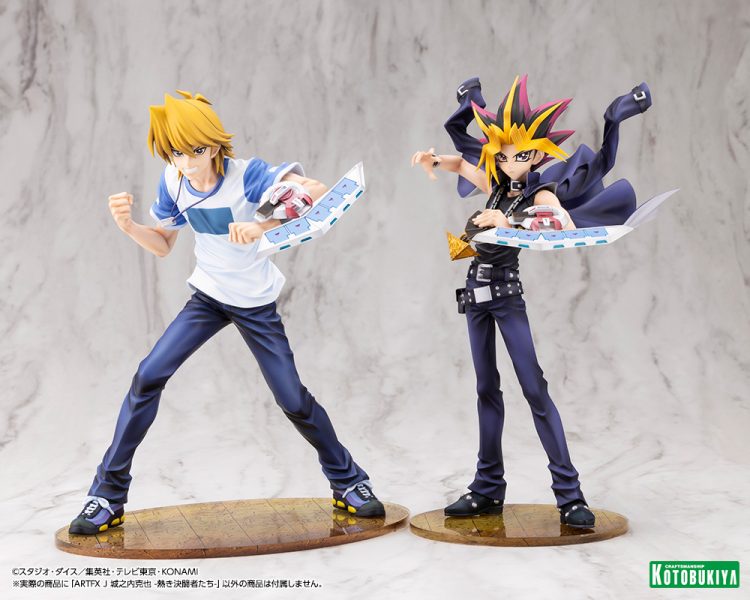 遊☆戯☆王デュエルモンスターズ ARTFX J 城之内克也 -熱き決闘者たち