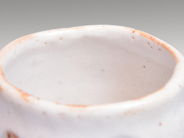 志野茶碗 鈴木青々(作) 共箱 未使用 | 古美術ささき