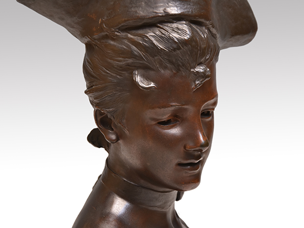 ドイツ19世紀 「Geo.Wagner」フランスアール・デコ ダンサーブロンズ像