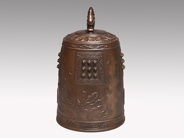 佐波理 砂張 喚鐘 一ノ瀬宗辰（作） 共箱 ばい付 茶道具 茶事 懐石