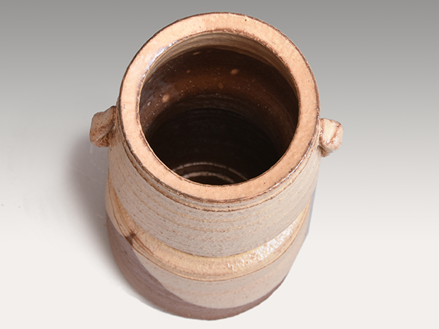 萩焼杵花入 十二代 田原陶兵衛(作) 共箱 | 古美術ささき