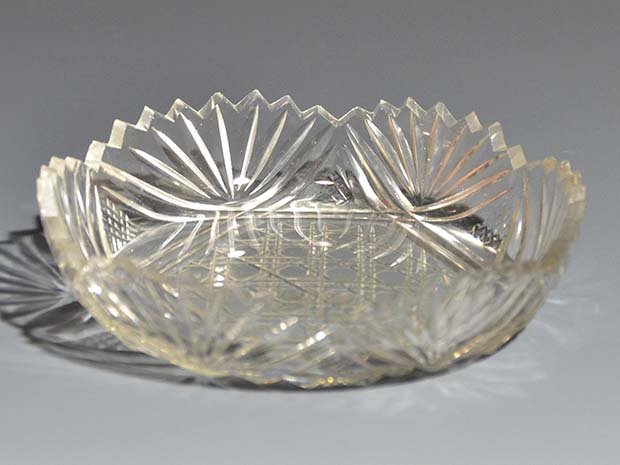 江戸切子 硝子 ギヤマン 小鉢 10客 江戸末頃 | 古美術ささき