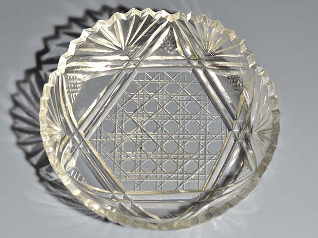 江戸切子 硝子 ギヤマン 小鉢 10客 江戸末頃 | 古美術ささき