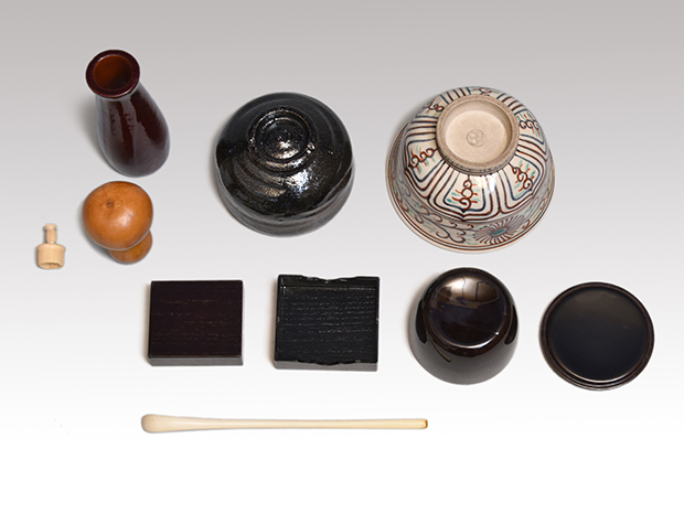 初代 村田亀水 献茶器 共箱 共布188 初代 村田亀水 献茶器