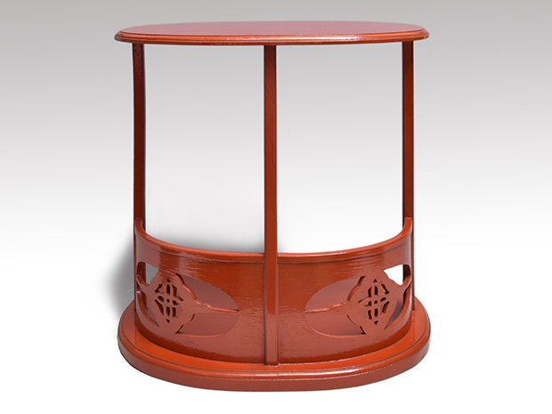 遠州好 朱塗 冠棚 | 古美術ささき