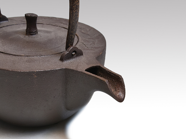 鉄燗鍋銚子 替え蓋付属 橋本辰敏（作）共箱 | 古美術ささき