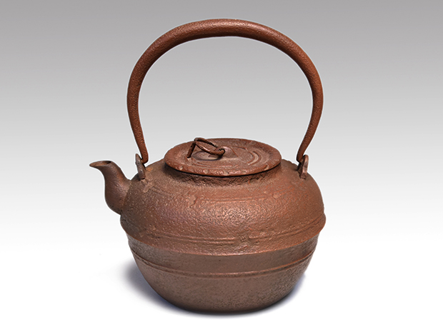 古天命筋入写 手取釜(鉄瓶) 菊地正直(作) 共箱 | 古美術ささき